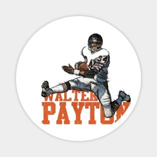 Walter Payton Chicago Legendary Running Back Magnet
